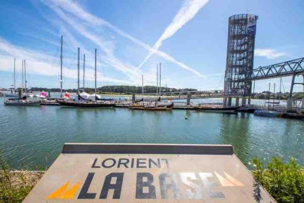 ロリアンT2 Lumineux Refais A Neuf Avec Parking !アパートメント エクステリア 写真